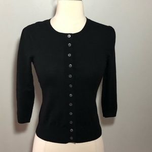 Theory Black Cardigan